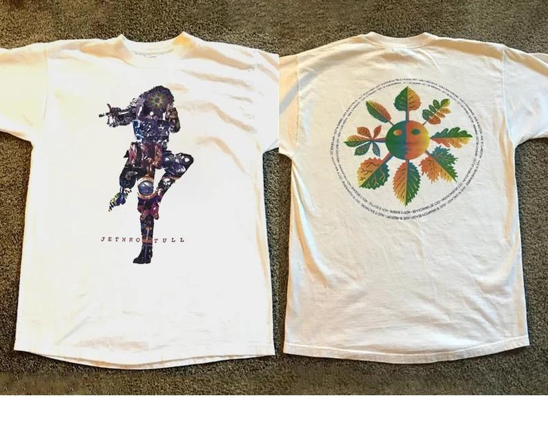 

Jethro Tull Rock Band 1997 Tour Concert Unisex TShirt Unisex T-Shirt XXXXL