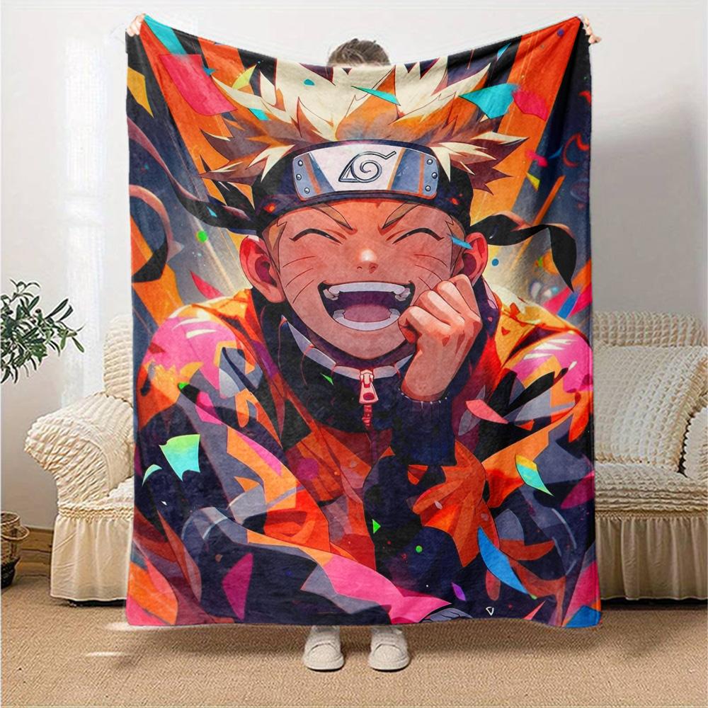 Naruto Blanket Durable Comfort Great for Sofa Livingroom Picnics for All Occasions Warmthful Decor Birthday Christmas Gift Blanket
