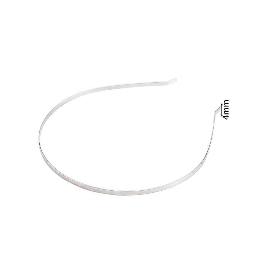 Blank Metal Silver Hair Band for Hair Accessories Lots DIY Craft