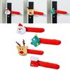 Christmas Decorations Door Handle Covers Christmas Decors Xmas Pendant For Family Festives Accessories