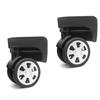 Durable Replacement Luggage Wheels Repair Your Suitcase with Smooth 360° Rotation Perfect for Any Journey