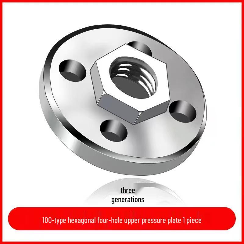 Four-Hole Hex Pressure Plate Drill & Wrench Conversion Set, 5-Piece