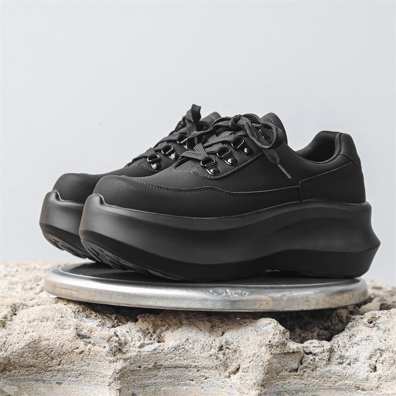 Handsome versatile height-increasing dad shoes Darth Vader fried street trendy shoes ins versatile breathable casual men's shoes 24371-J