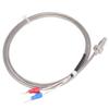 BERM K Type Thermocouple M6 Inch Screw Temperature Sensor Probes Wire 0‑400 celsius  1meter