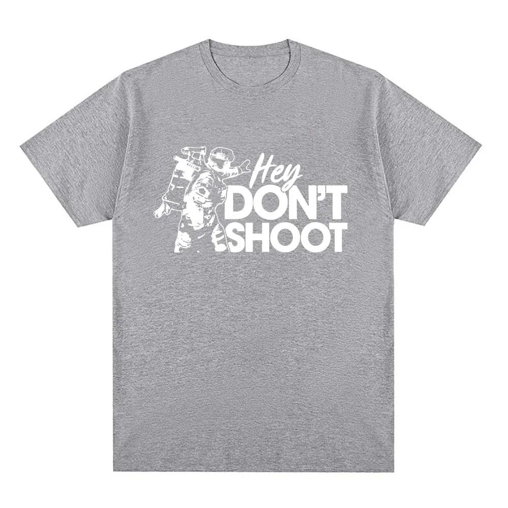 Fashion Casual Loose T Shirts Don Shoot Game Arc Raiders T Shirt Streetwear Hip Hop Print Cotton Oneck Short Sleeve Unisex
