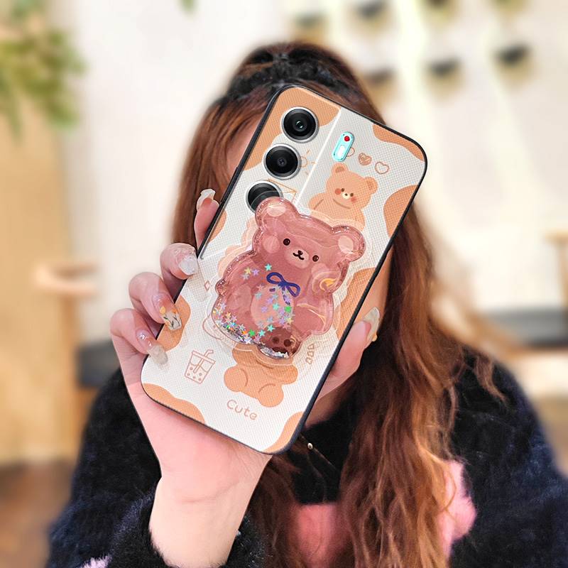 TPU Phone Lens Protection Phone Case For Tecno Camon40 4G/CM5 Waterproof Skin Feel Silicone Back Cover Simplicity Cute