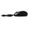 Retractable Wired Mouse with 1000 Retractable Small Mini Optical for Compatible with Gray Ultra-compact, Type-C Connection, DPI, Cable, Size, Mouse,