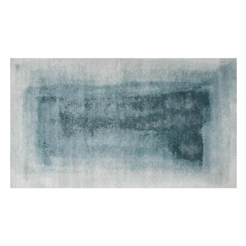 Nachttischteppich Rutschfest Wasserdicht Fleckenresistent Fußmatte Langer Teppich mit Kunstmarmor-Textur Haushalts Dekorative Fußmatten