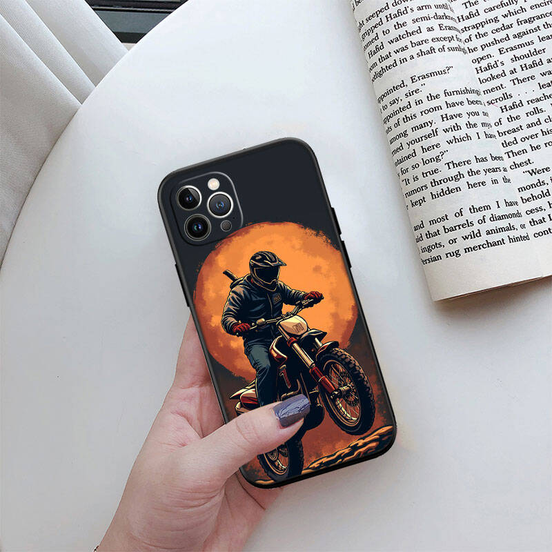 MH92 Motorcycle Racing Phone Shell Case for iPhone 7 8 11 12 13 14 15 16 17 16E XS Pro Max XR X SE Air