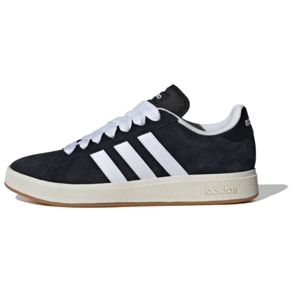 Adidas Grand Court Base Low Top Sneakers Unisex Sneakers Black White IH6184