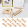 10 PCS Wood Place Card Holders Wood Sign Holders Table Number Holder Stands Name Card Holders for Wedding Table Setting