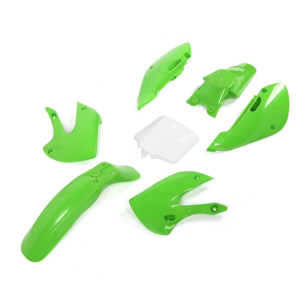 Motorcycle s Fairing Fuel Cover Kit Replacement for KLX110 KX65 DRZ110 RM65