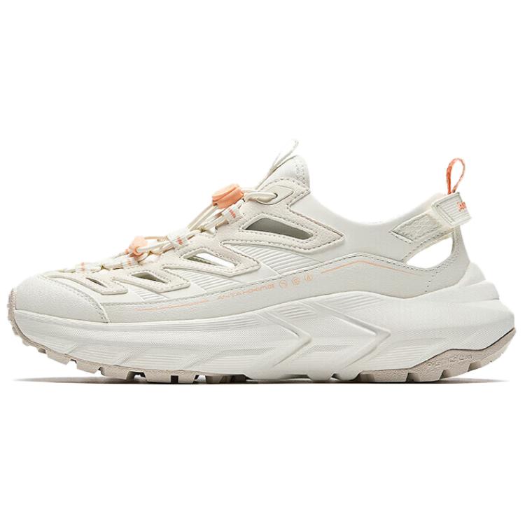 Anta Explore 2 Fashion Comfortable Versatile Non-Slip Wear-Resistant Breathable Creek Shoes Women Shoes Beige 122528513-2