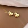 Fashion Multilayer Ring C- Shaped Stud Earrings for Women Minimalist Minority Design Earrings Fashionable Earrings Accessible Luxury Fancy