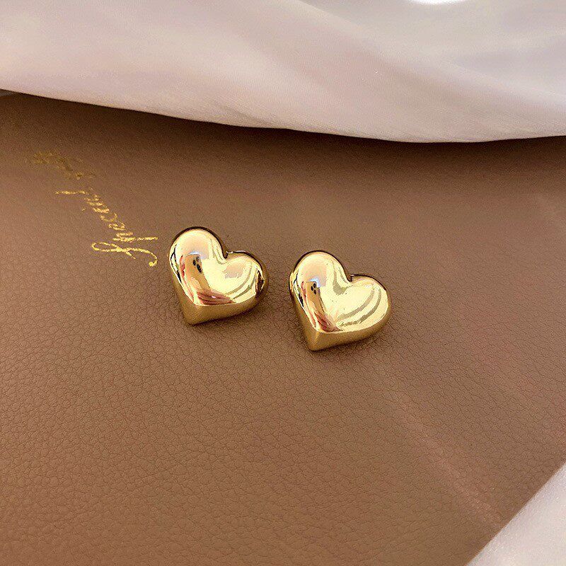 Fashion Multilayer Ring C- Shaped Stud Earrings for Women Minimalist Minority Design Earrings Fashionable Earrings Accessible Luxury Fancy