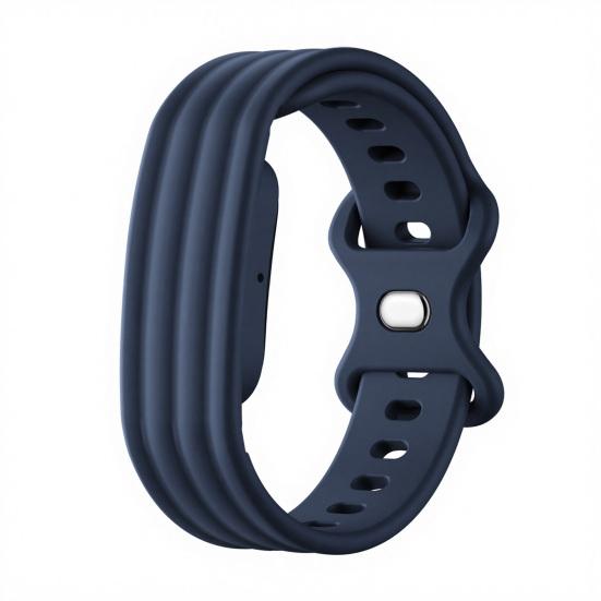 Jijijing Silicone Band for Google Fitbit Air, Water Sweat Resistant Sport Band, Adjustable Fitness Tracker Strap Replacement