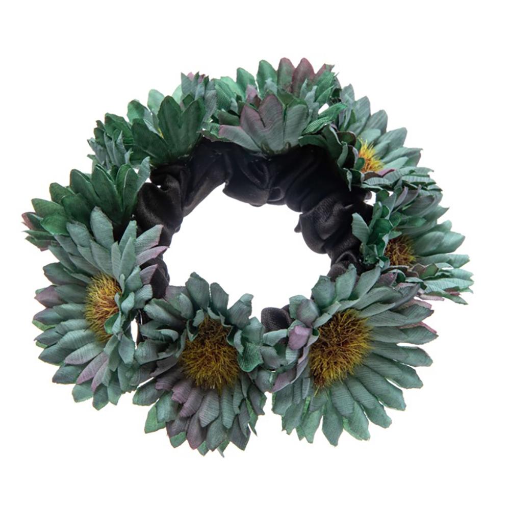 Sunflower Ponytail Headband With High-End Feel Carnival Headband Suitable For Party Fan Hair Accessories With Large Intestine Lo