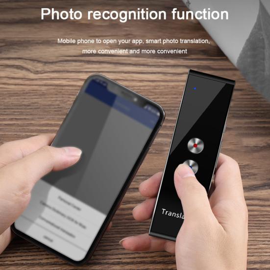 Smart Translator Pen Bluetooth-compatible 4.2 Rechargeable 96 Languages Voice Translation Device Dyslexia Language Learners Gift