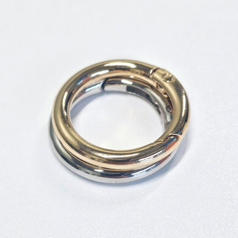 Ein-Klick-Öffnungstyp O-Ring-Öffnungs-Schlüsselring O-Ring-Haken Schlüsselring-Zubehör