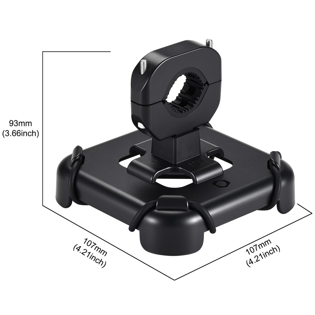 Fahrradlenker-Montagehalterung für Bose SoundLink Micro 2 Fahrrad Motorrad Halterung mit elastischem Silikon-Gitter