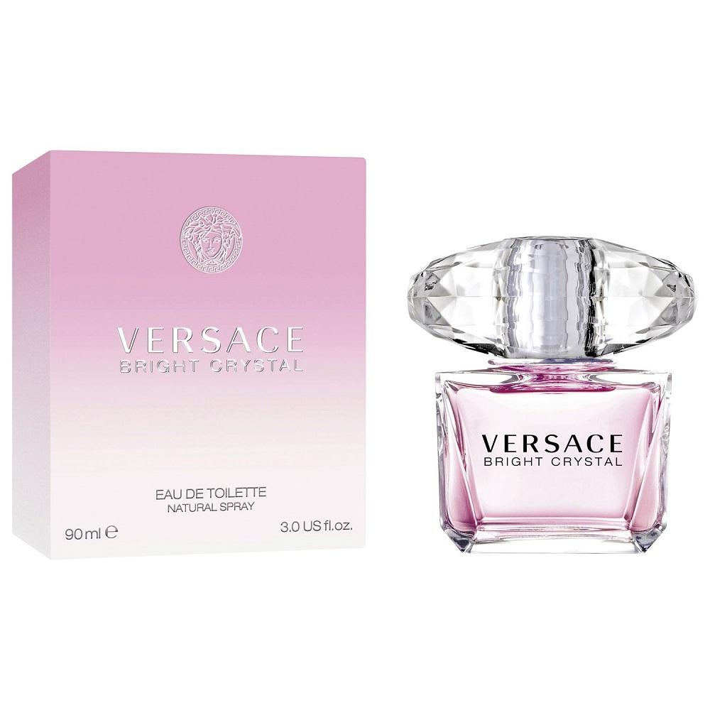 Versace Bright Crystal Eau De Toilette for Women - 90ml Sublime Fragrance