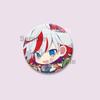 Cartoon Game Merold Kurode Hallritt Brooch Anime Fragaria Memories Lapel Pins Plastic Round Badge for Bag Hat Jewelry XMAS Gifts