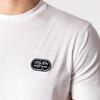 Emporio Armani SS23 Logo Stickerei Einfarbige Rundhals Kurzarm T-Shirt Herren Oberteile Weiß 6K1T72-1JUVZ-101