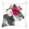 45X45Cm Cute Koala Cushion Cover Cartoon Animal Koala Polyester Pillowcase Family Waist Pillowcases Home Decor Sofa Car