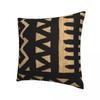 African Mud Cloth Pillowcase Soft Polyester Cushion Cover Decorative Ancient Throw Pillow Case Cover Home Zippered 18"