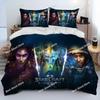StarCraft Game Gamer PC Cartoon Comforter Bedding SetDuvet Cover Bed Set Quilt Cover PillowcaseKing Queen Size Bedding Set Kid