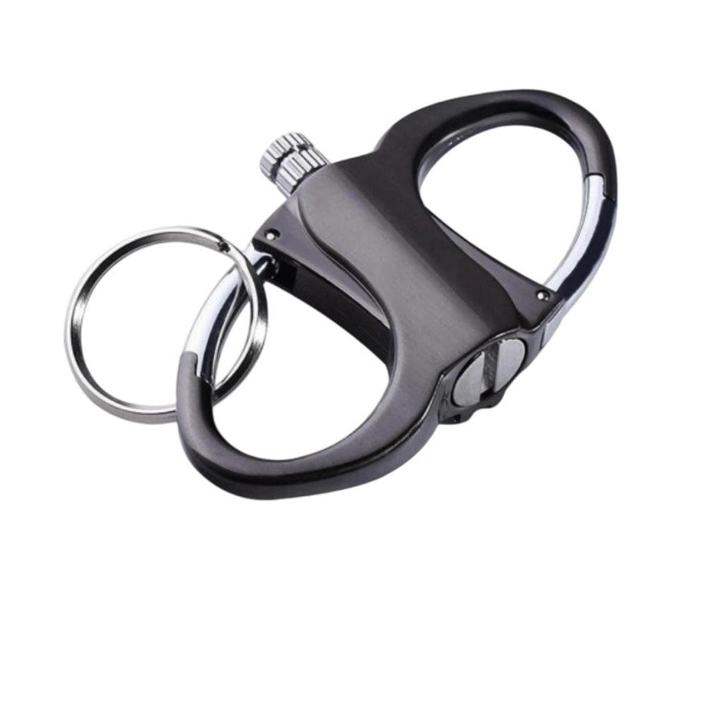 Pendant Portable Mountaineering Buckle Keychain Metal Kerosene Million Matches