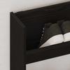 Shoe Cabinet Black Oak Effect 80 x 18 x 90 cm Engineered Wood