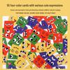 Face-Changing Cube Puzzle: Educational and Fun Building Blocks for Parent-Child Interaction, with Focus and Truth or Dare Game Elements.