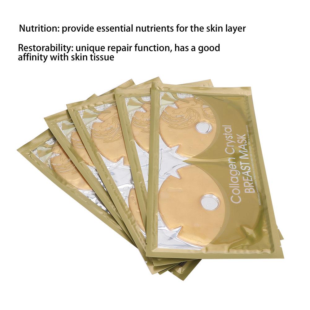 5pcs Breast Enlargement Nourishing Firming Lifting Pad Chest Skin Care Treatment