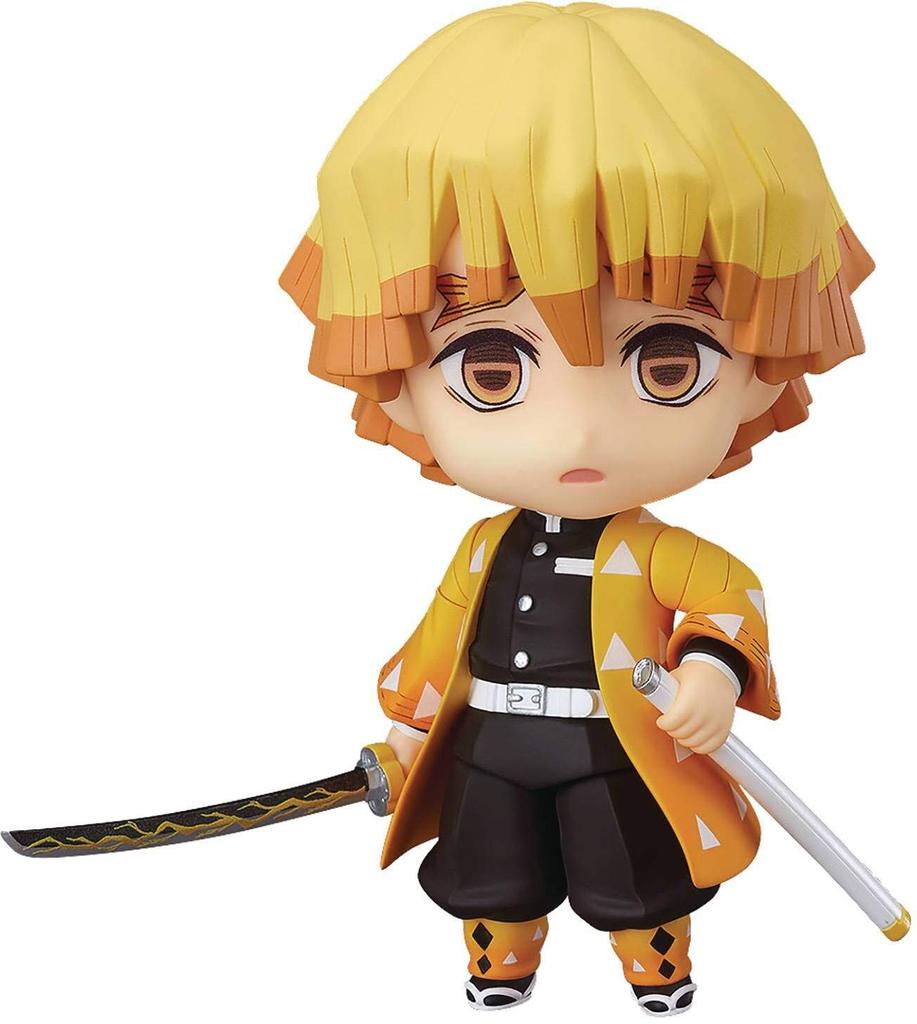 Nendoroid Demon Slayer: Kimetsu No Yaiba Zenitsu Agatsuma Non-Scale ABS & PVC Painted Movable Figure G12106