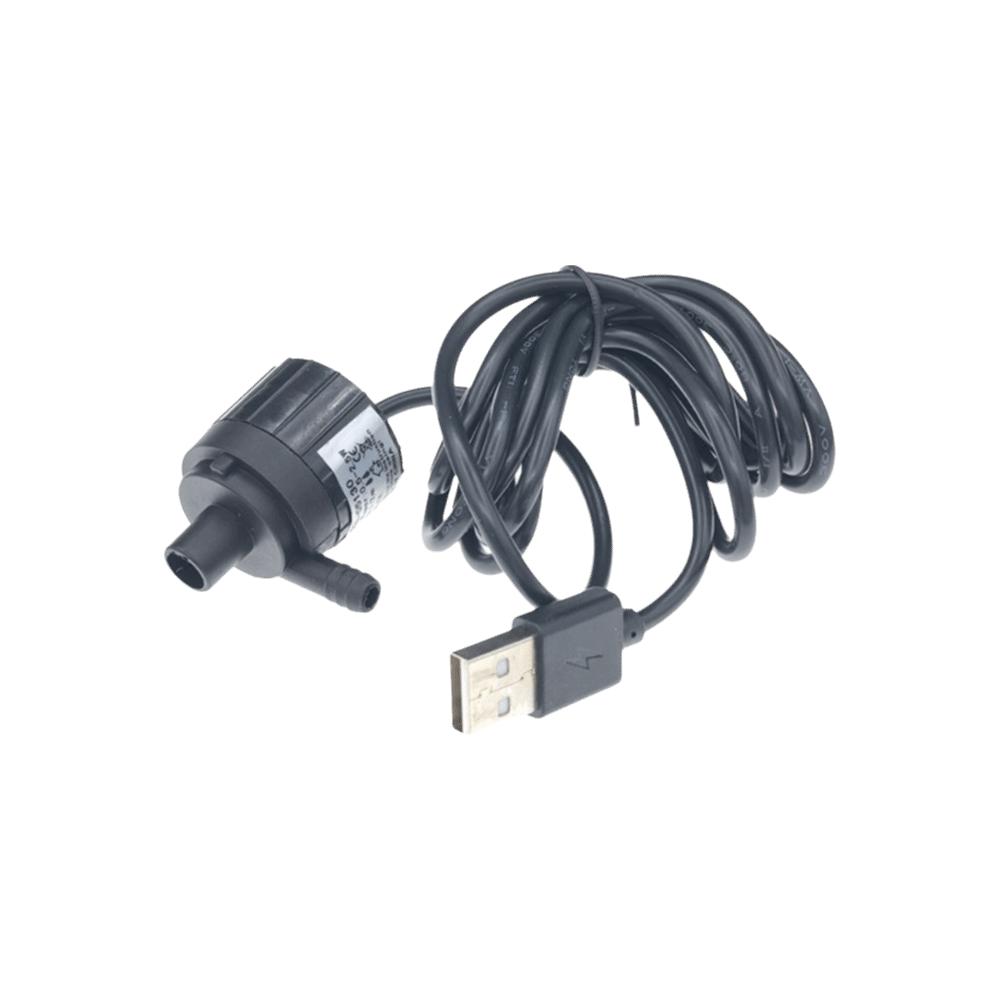 

Ceramic Shaft Water Pump Brushless Motor Aquarium Pump USB Pump Micro Pump for 2w/0.5w Fish Tank 2W чорний