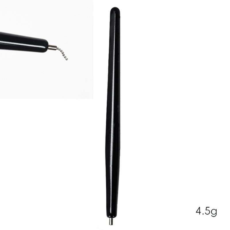 Steel Ball Magnetic Pen Nail Dotting Tool Nail Dotting Manicure Tool for Cats Eye Gel Polish Nail Art Decoration
