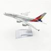 16cm Model letadla Asiana Airlines A380 Slitina Diecast Model letadla Hračka Letadlo Model letadla Hračka pro sbírku