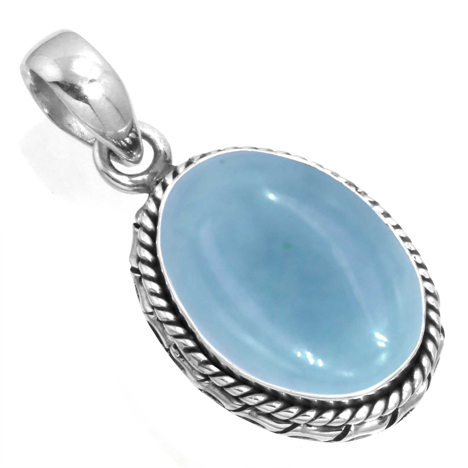 

Кулон из стерлингового серебра 925 пробы для женщин, с драгоценным камнем, ручной работы, подарок на День дружбы, амазонит, ангелит, голубой опал, ботсванский агат, мохавский азурит, хризоколла