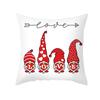 Red Cartoon Love Valentine's Day Home Pillow Car Waist Support Cushion Sofa Cushion Pillow Cover
