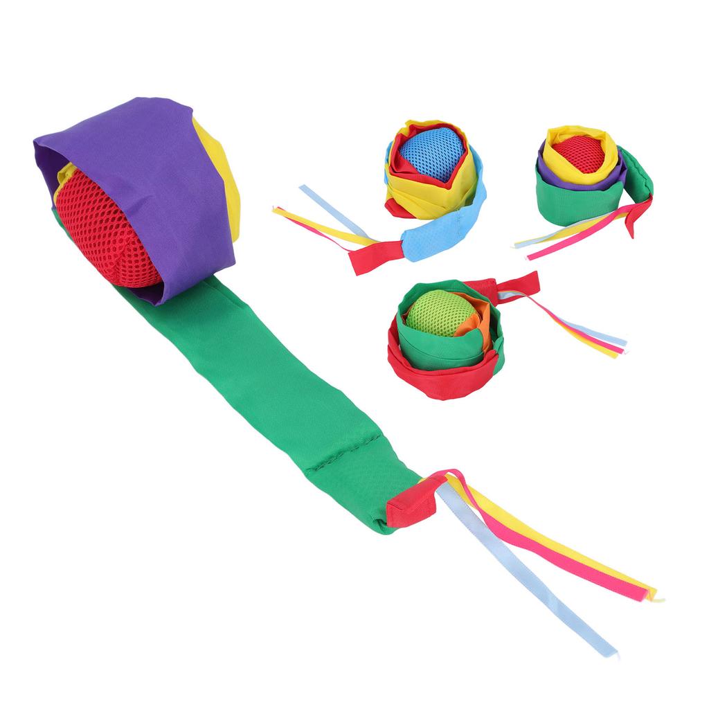 Catch Tail Ball Educational Safe Eye Catching Throw Ball with Tail for Sensory Training