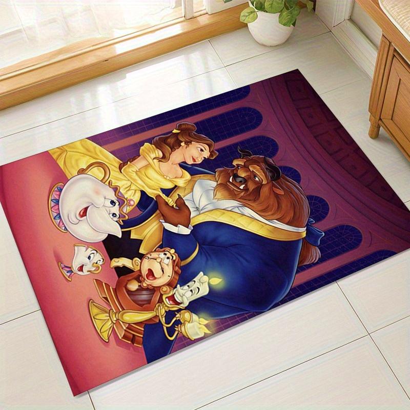 

1pc. Beauty and the Beast Inspired Home Decor Rug - Perfect for Living Room, Bedroom, or Office | Soft and Comfortable Floor Mat | Indoor/Ou 60cm by 90cm