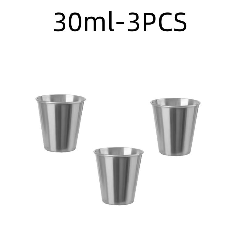 Stainless Steel Metal Cup Beer Cups White Wine Glass Coffee Tumbler Travel Camping Mugs Drinking Tea Mug Set Outdoor