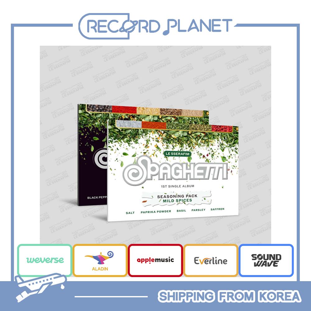 

LE SSERAFIM 1-й сингл-альбом SPAGHETTI (Альбомы Weverse вер.) [POB] Random (No Pob)