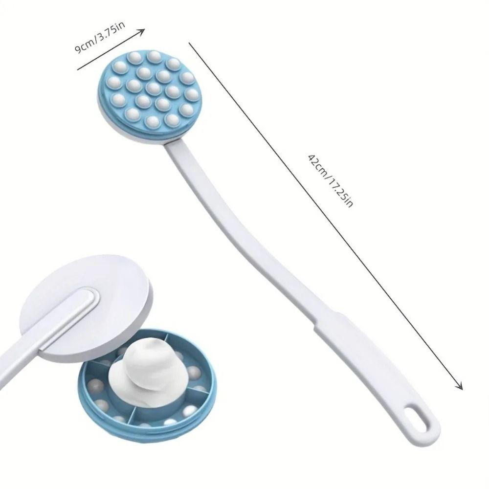 Long Handle Lotion Applicator and Massager Handheld Roll-on Dispenser Back Scrubber  Skin Cream