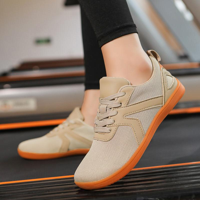 Couples' Wide Toe Casual Sports Shoes Barefoot Walking Flat Shoes Breathable Mesh Cross-training Sneakers