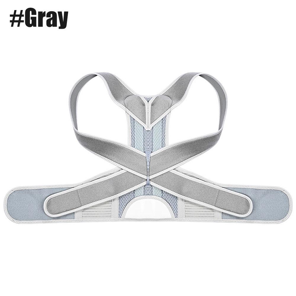 Korektor držení těla pro muže a ženy, opěrka zad pro bederní podporu a vzpřímený prodyšný vzpřimovač zad Korektor držení těla