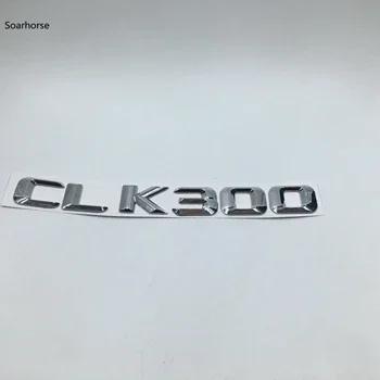 3D ABS For Mercedes-Benz W209 CLK Class CLK55 CLK63 CLK200 CLK220 CLK230 CLK550 Emblems Tail Logo Chrome Stickers Accessories