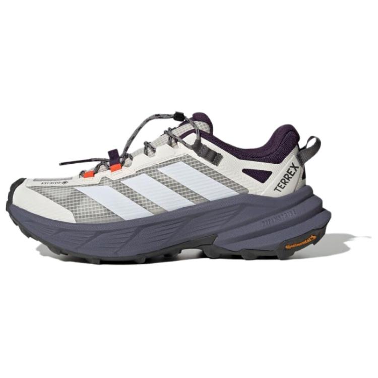 Adidas Terrex Free Hiker SL GTX Comfortable Versatile Casual Running Shoes Unisex Sneakers White Purple HQ4886