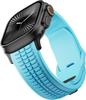 Rubber Watchband For Apple Watch Band Ultra 3 2 1 49mm Sports Silicone Bracelet For iWatch 11 10 9 8 SE 46mm 45mm 44mm Men Strap